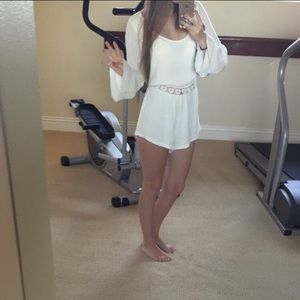 Super Cute White Romper!